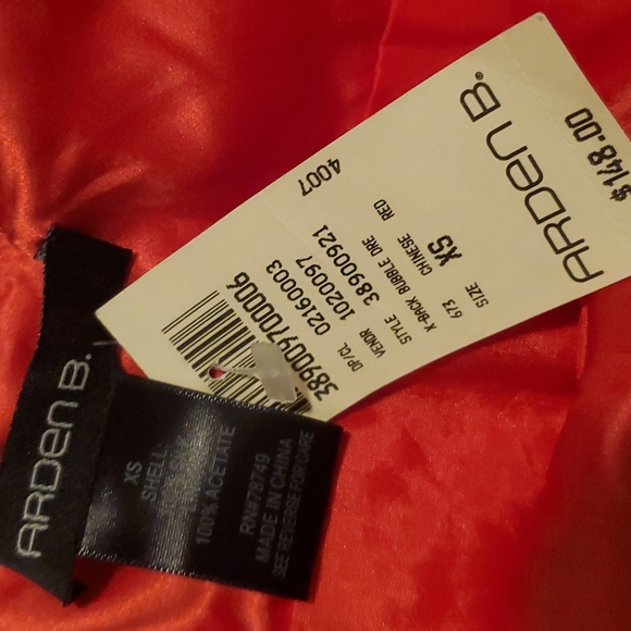 NWT Red Arden B Mini Dress - Picture 5 of 6